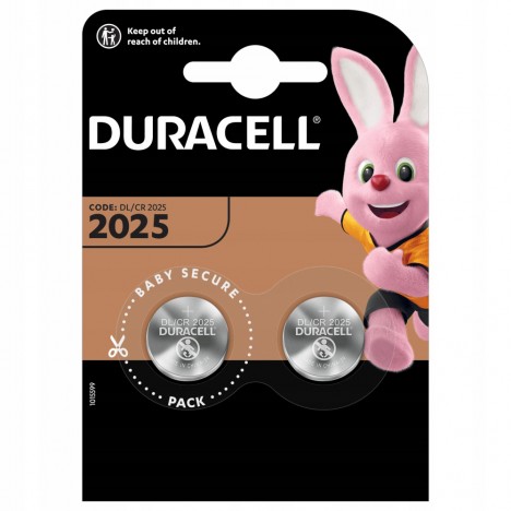 Bateria Litowa Duracell DL 2025 B2.