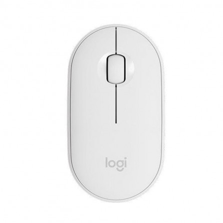 Logitech M350 mysz optyczna Pebble  | bezprzewodowa | USB | Biała