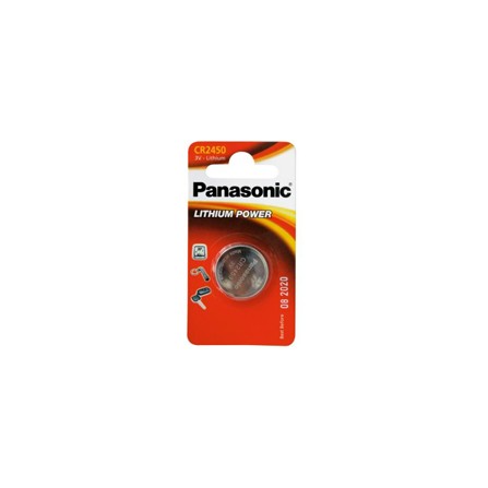 Baterie Panasonic litowo-guzikowe  CR2450/1BP | 1szt.
